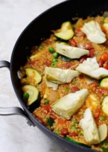 Quinoa-Vegetable-Paella