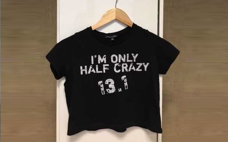 I'm only half crazy